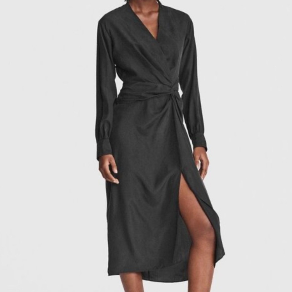 Rag & Bone 100% Silk Amber Midi Dress Size 4 NWT